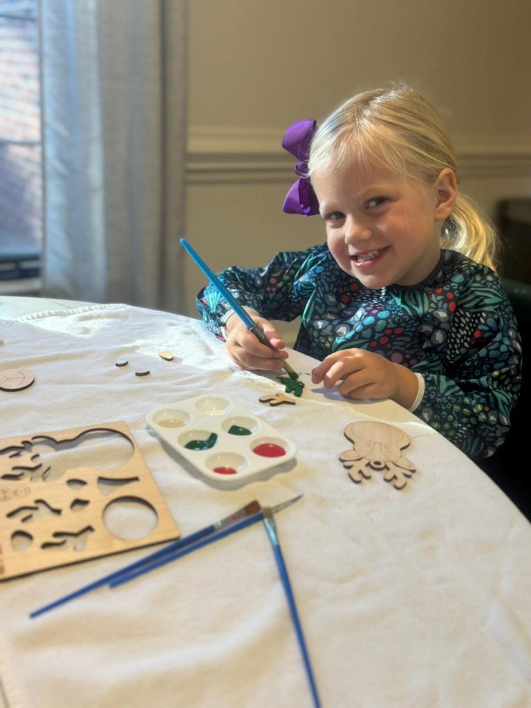 Paint and Pop Christmas Craft Ornament | DIY Holiday Keepsake Kit